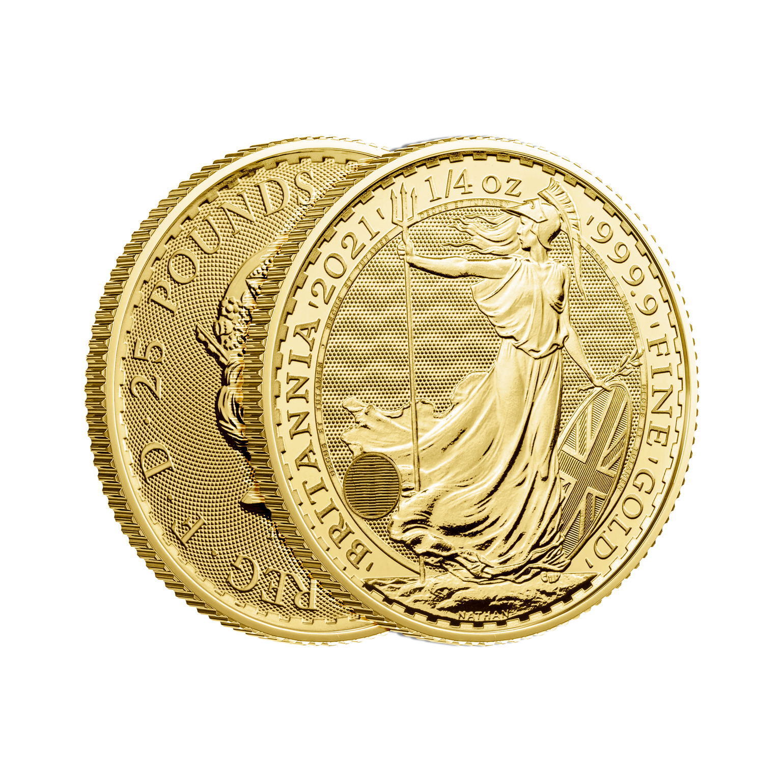 1/4 troy ounce gold coin Britannia 2024