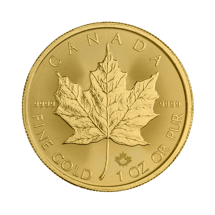 Maple Leaf gold coins