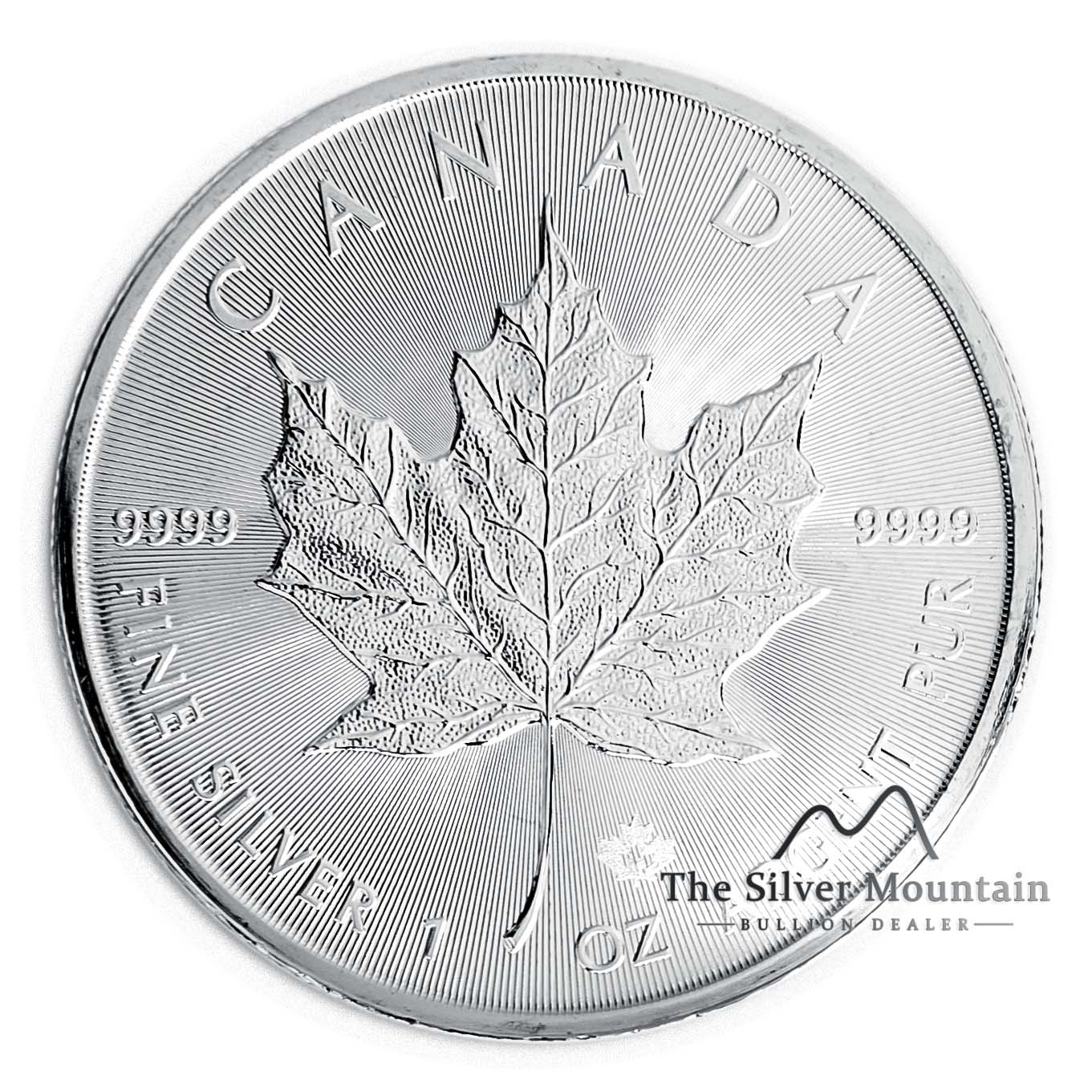 1 troy ounce silver Maple Leaf 2020