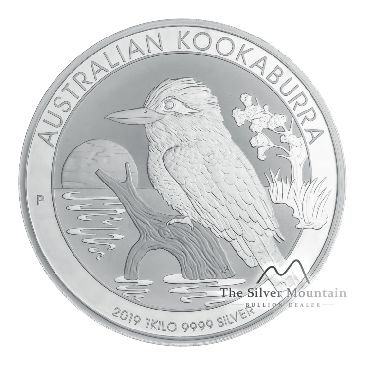 1 Kilogram zilveren munt Kookaburra 2019