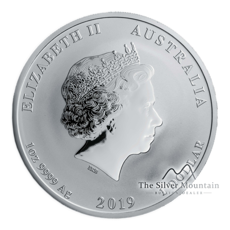 1 Troy ounce zilveren munt Lunar 2019