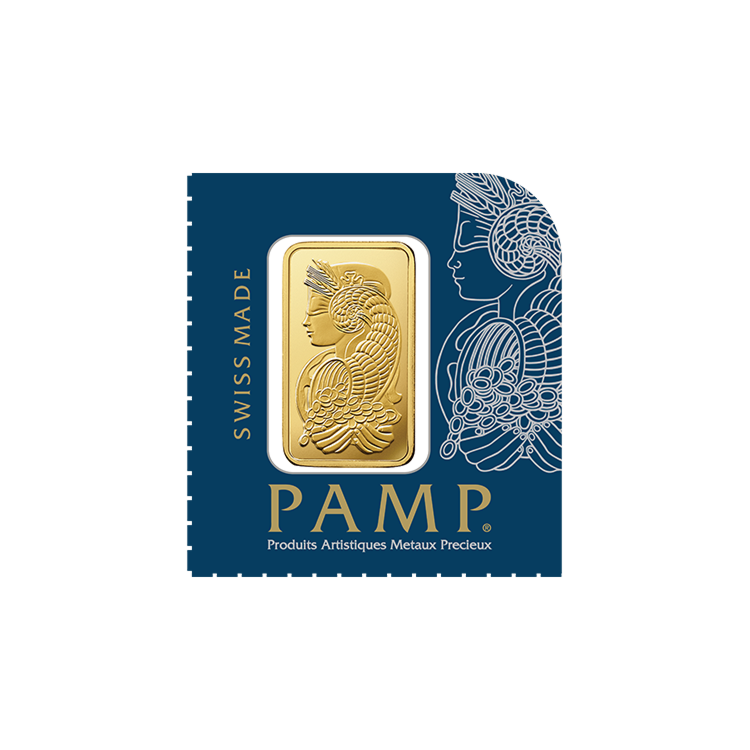 25x 1 gram goudbaar Pamp Suisse