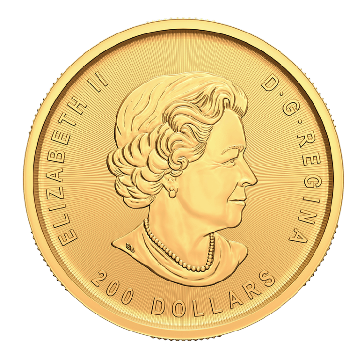 1 troy ounce gouden munt klondike gold rush prospecting