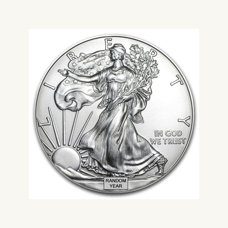 Silver Eagle munt diverse jaargangen- 1 troy ounce