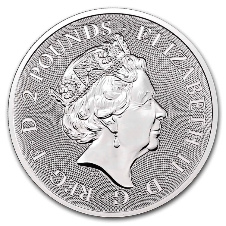 1 Troy ounce zilveren munt Valiant 2021