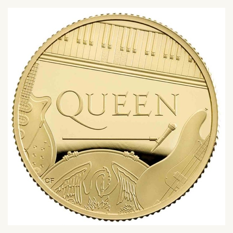 1 troy ounce gouden munt Queen 2020
