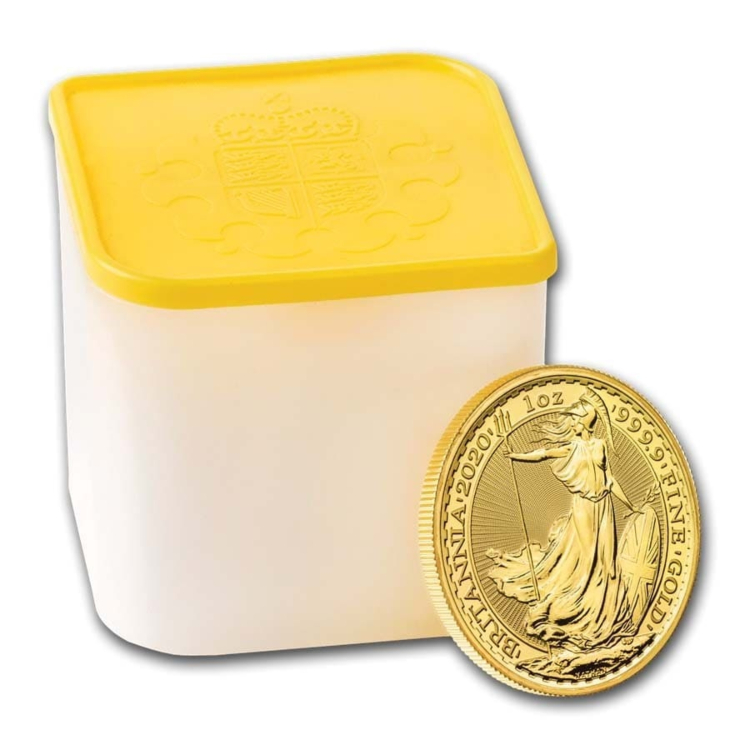 1 Troy ounce gouden munt Britannia 2020