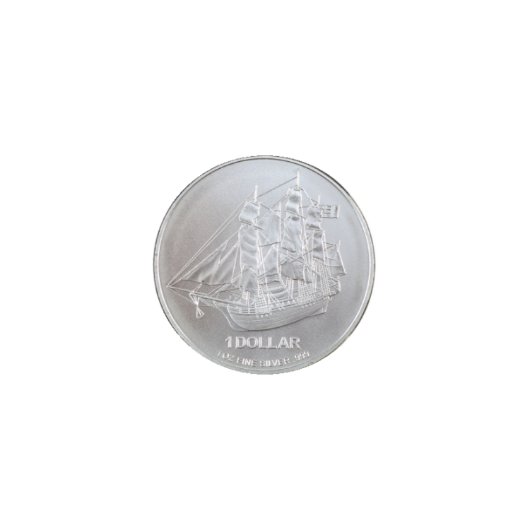 1 Troy ounce zilveren munt Cook Islands