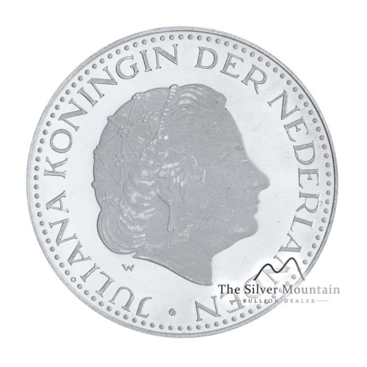 1 troy ounce zilveren Nederlandse Gulden