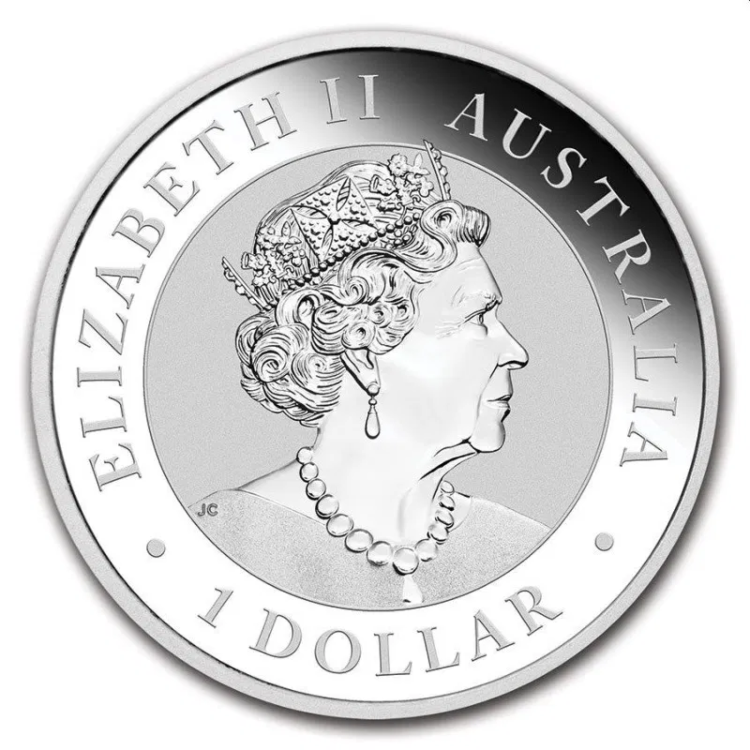 Kookaburra 2021 zilveren munt 1 troy ounce