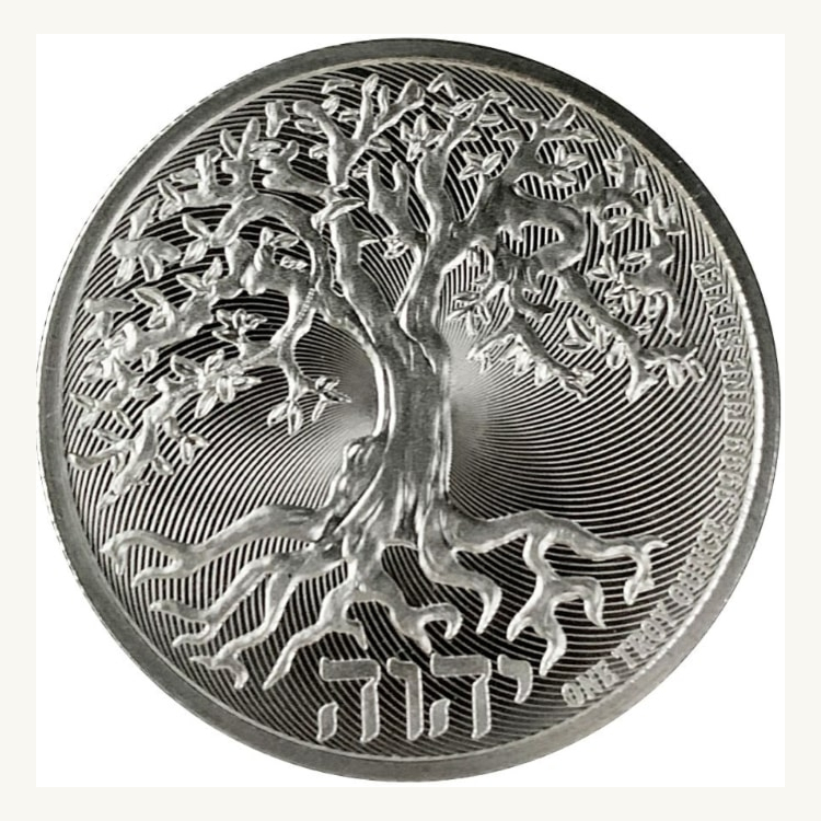 1 troy ounce zilveren munt Tree of Life 2020