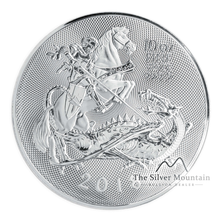 10 Troy ounce zilveren munt Groot-Britannië Valiant 2018