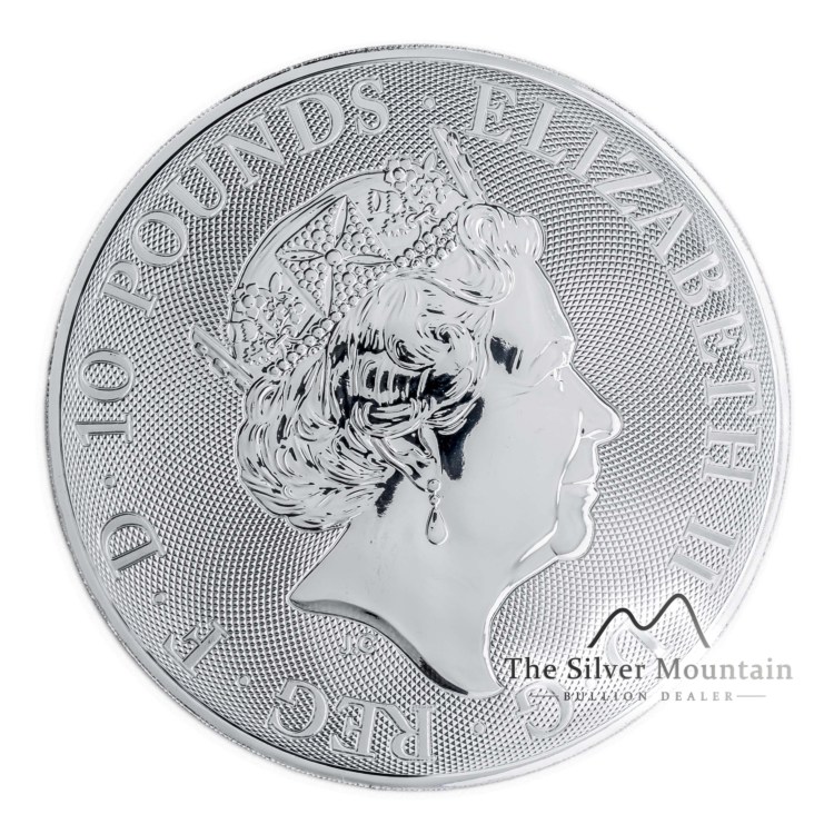 10 Troy ounce zilveren munt Groot-Britannië Valiant 2018