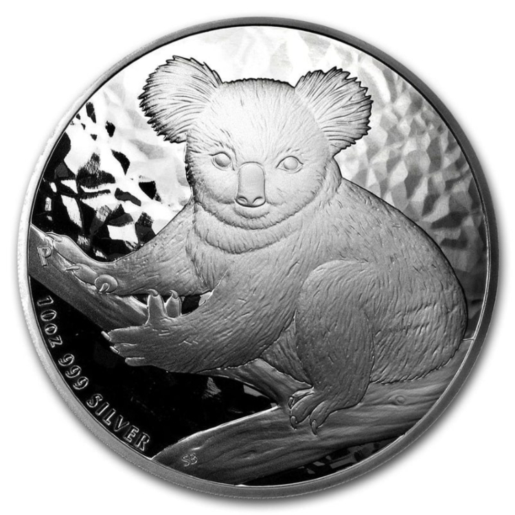 10 troy ounce zilver Koala munt 2009