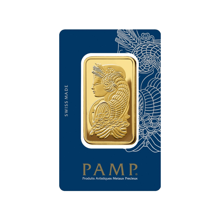 100 gram gouden pamp suisse baar