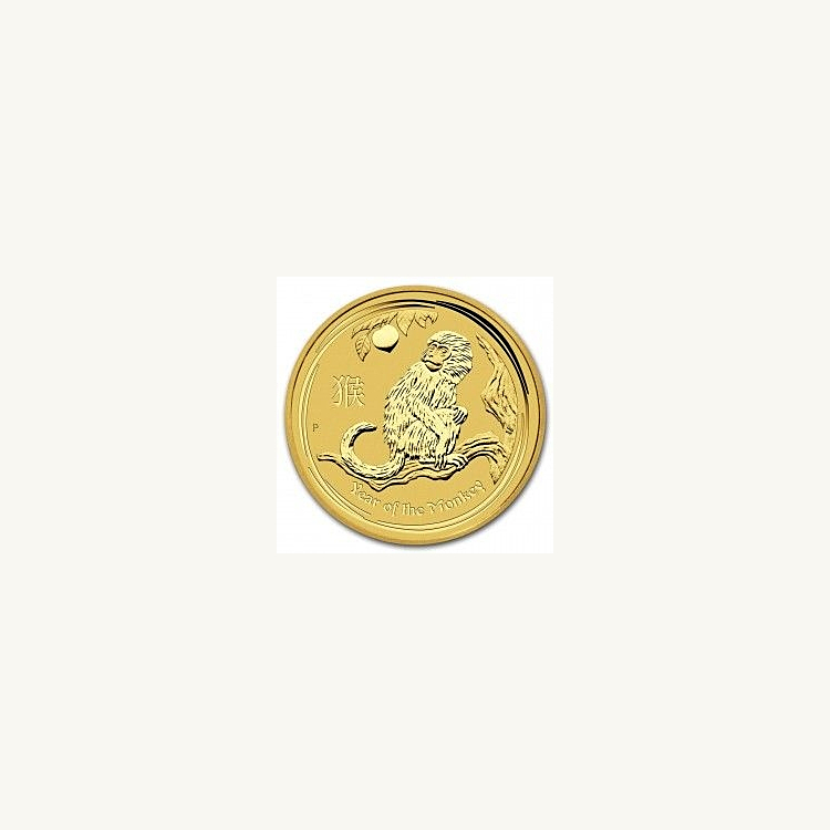 1/20 Troy ounce gouden munt Lunar 2016