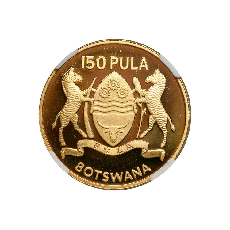 Gouden munt Botswana 150 Pula