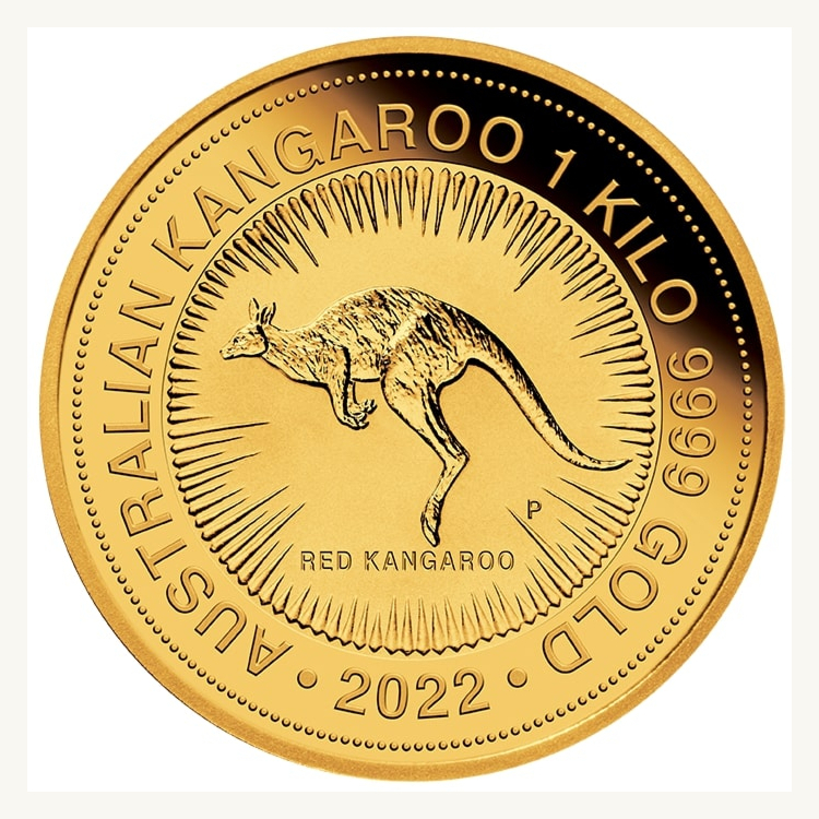 1 Kilo gouden munt Kangaroo 2022