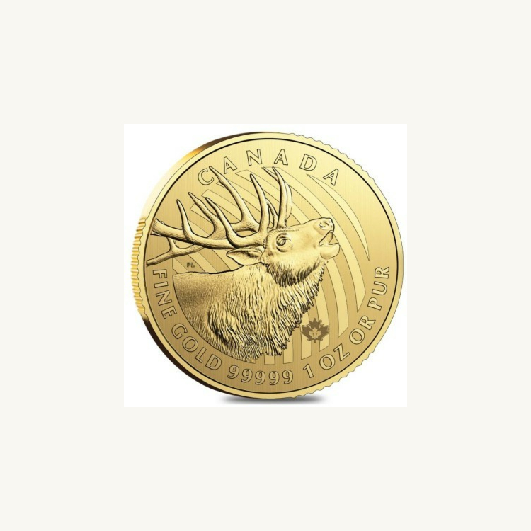 Call of the Wild 2017 Elk - 1 troy ounce gouden munt