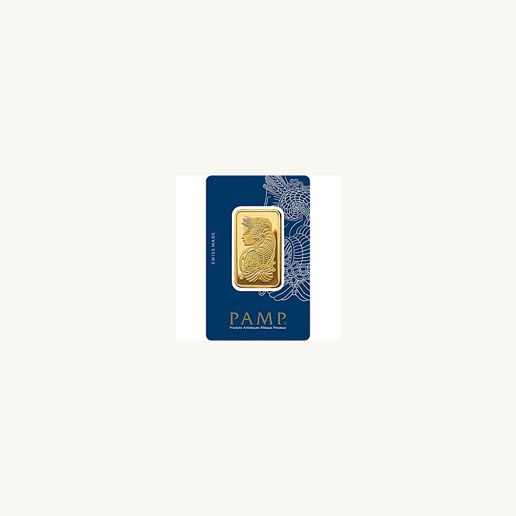 Pamp Suisse - Lady Fortuna - 1 troy ounce goudbaar