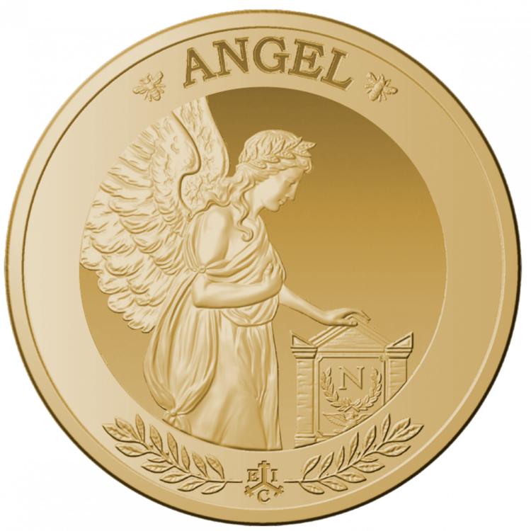 1 troy ounce gouden munt Saint-Helena engel 2021 Proof