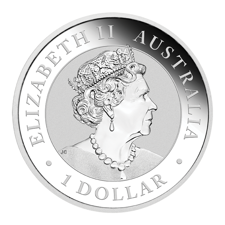1 Troy ounce zilveren munt Emoe 2019