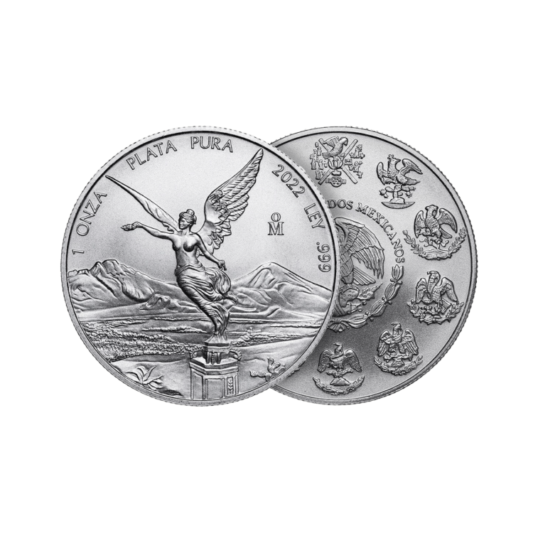 Design 1 troy ounce zilveren munt Mexico Libertad 2022