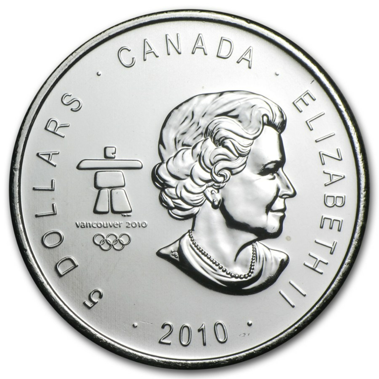 2010 Canada Maple Leaf Olympic Hockey munt