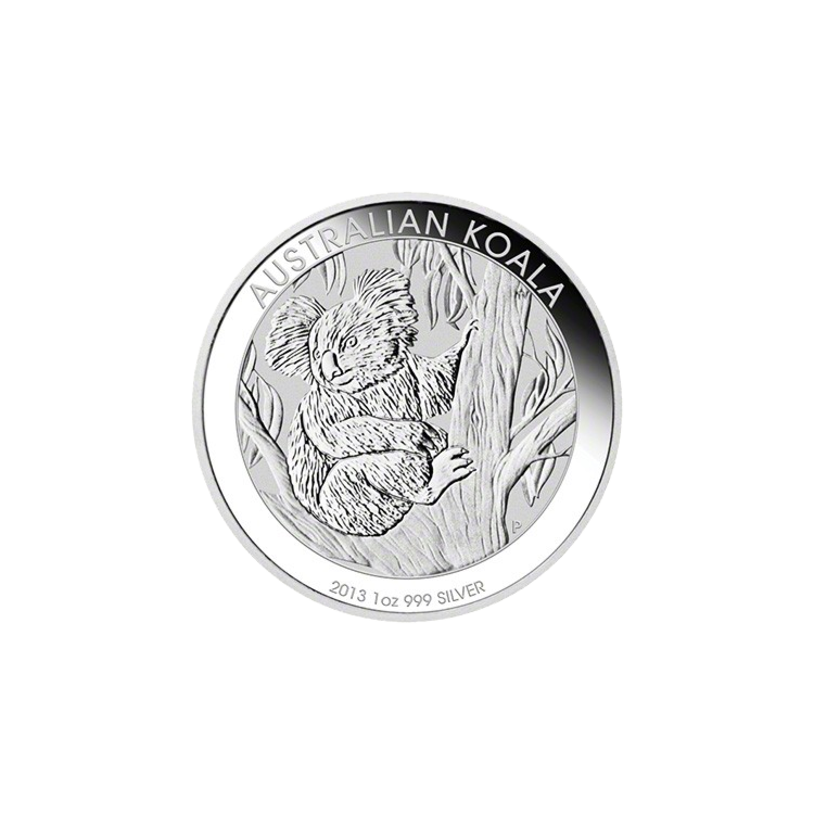 1 Kilo Koala zilver munt 2013