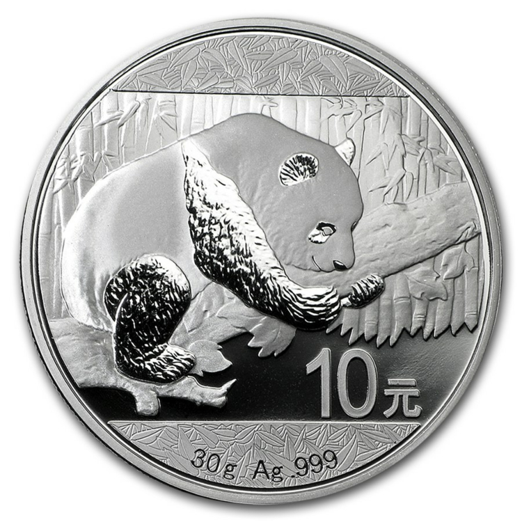 30 Gram zilveren Panda munt 2016 zilveren Panda munten kopen The Silver  Mountain The Silver Mountain