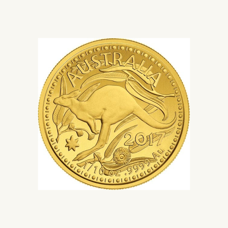 1 Troy ounce gouden munt Kangaroo 2017 Royal Australian Mint