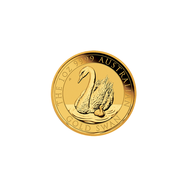 1 Troy ounce gouden munt Australian Swan 2018