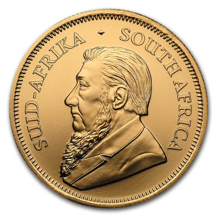 Ontwerp 1/2 troy ounce gouden Krugerrand