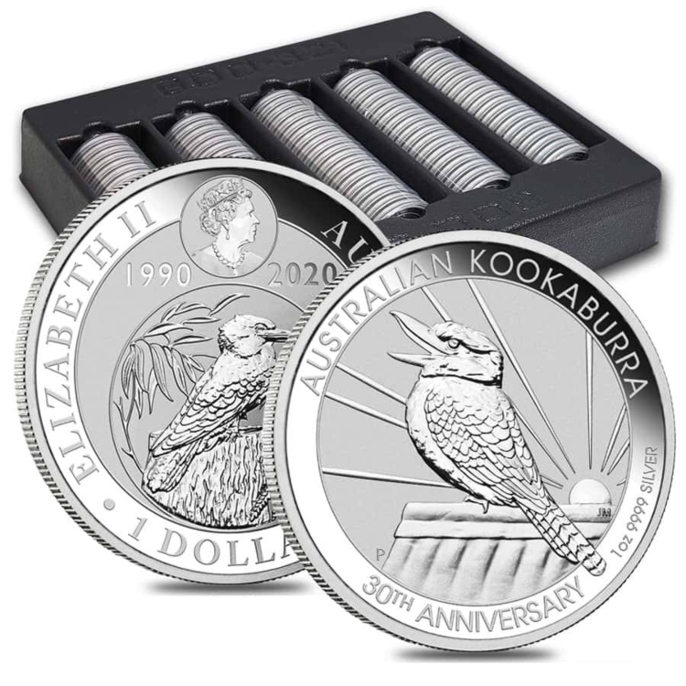 1 Troy ounce zilveren munt Kookaburra 2020