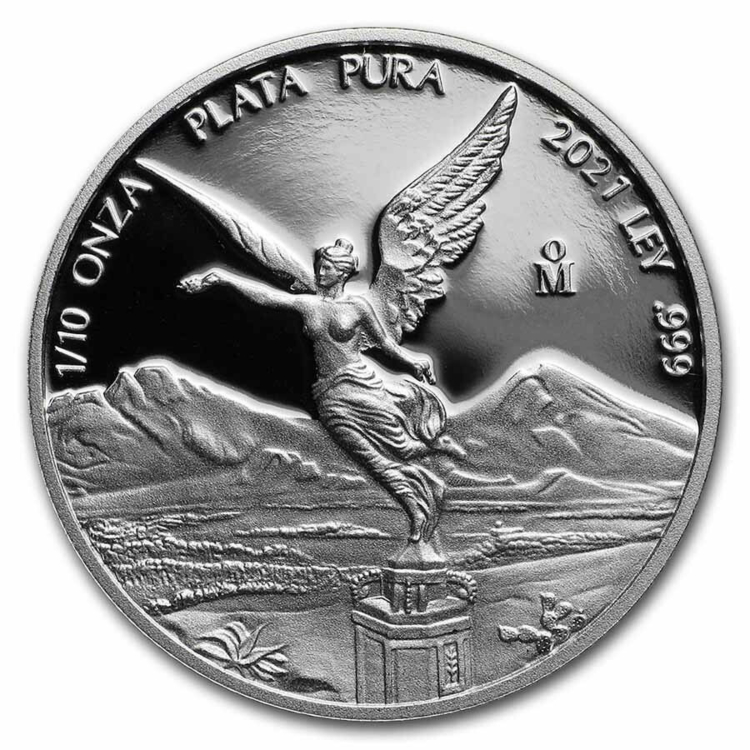 1.90 Troy ounce zilveren munten set Mexican Libertad 2021