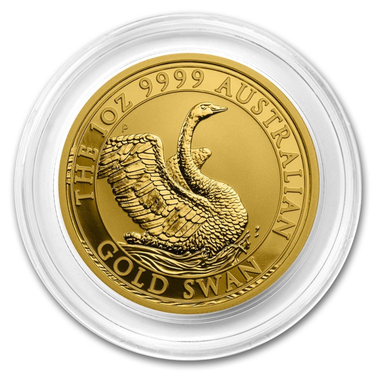 1 troy ounce gouden munt zwaan 2020