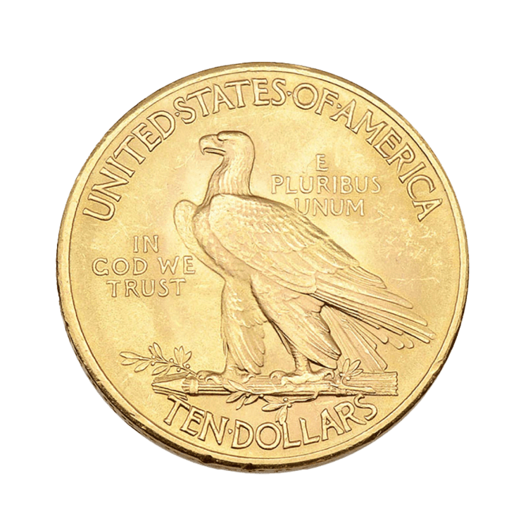 Gouden munt 10 Dollar Indian Head
