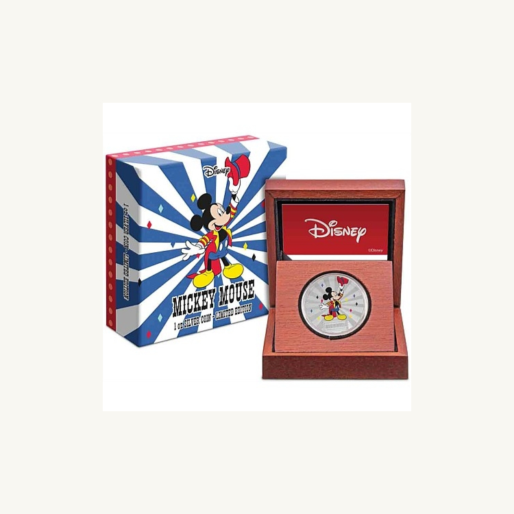 1 Troy ounce zilveren munt Disney - Carnival Mickey Mouse 2019