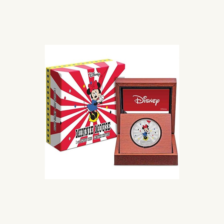 1 Troy ounce zilveren munt Disney - Carnival Minnie Mouse 2019