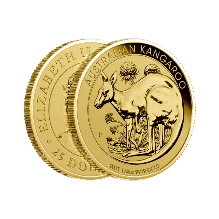 Gouden kangoeroe munten