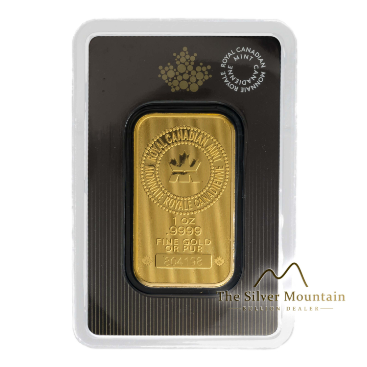 Goudbaar 1 troy ounce Royal Canadian Mint