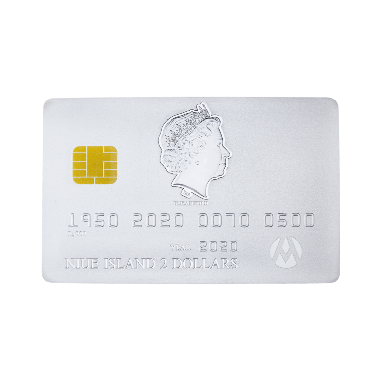 Design van de creditcard munt