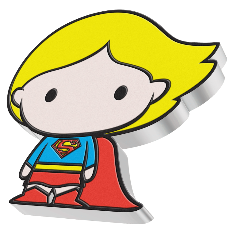 Ontwerp Supergirl munt