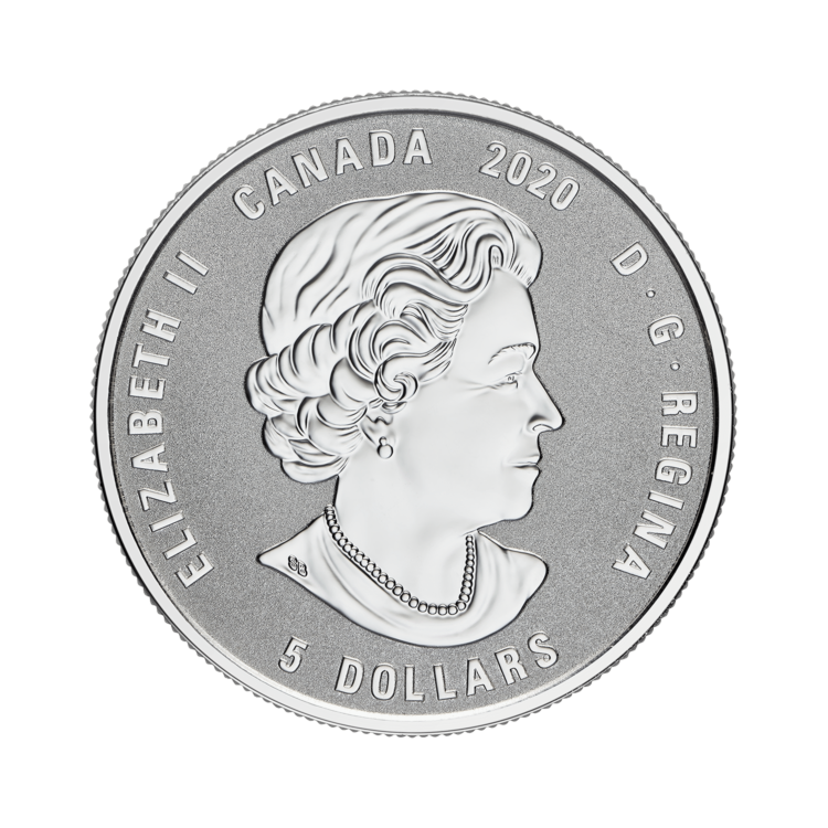 Birthstone Swarovski zilveren munt augustus 2020