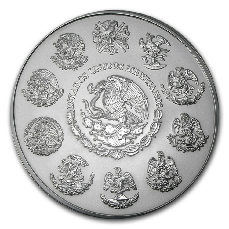 1 kilogram zilveren Mexican Libertad Proof like editie