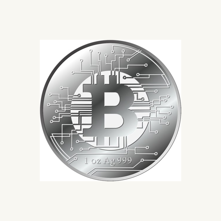 Ontwerp Bitcoin munt