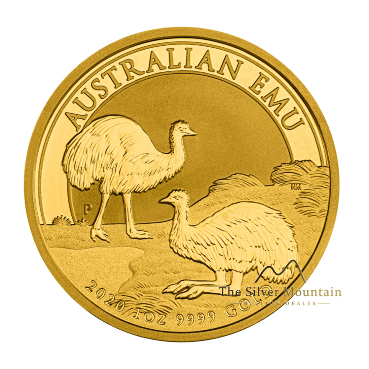 1 troy ounce gouden munt Emoe 2020
