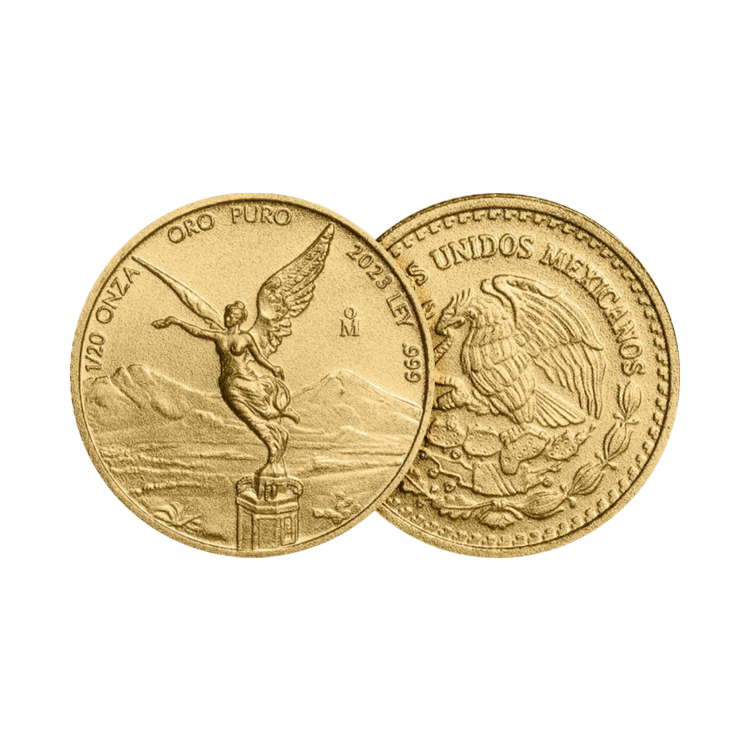 Design 1/20 troy ounce gouden munt Mexican Libertad 2023