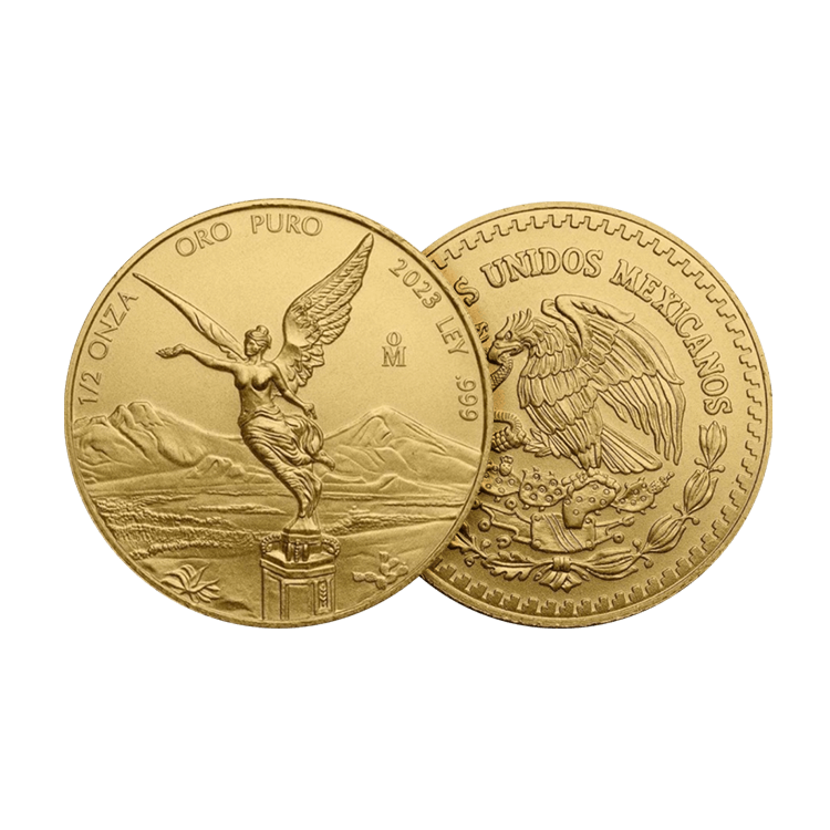 Design 1/2 troy ounce gouden munt Mexican Libertad 2023