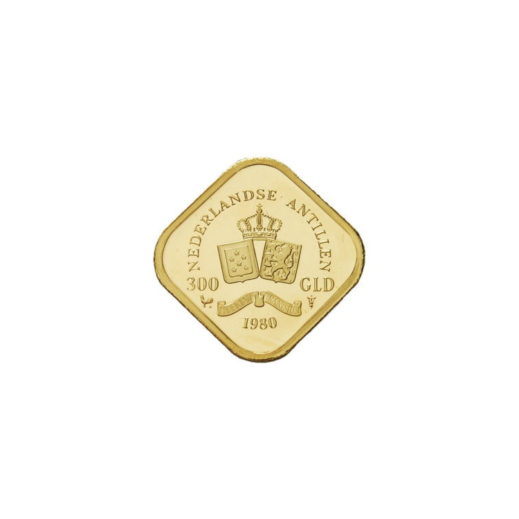 Gouden munt 300 Gulden Nederlandse Antillen (1980)